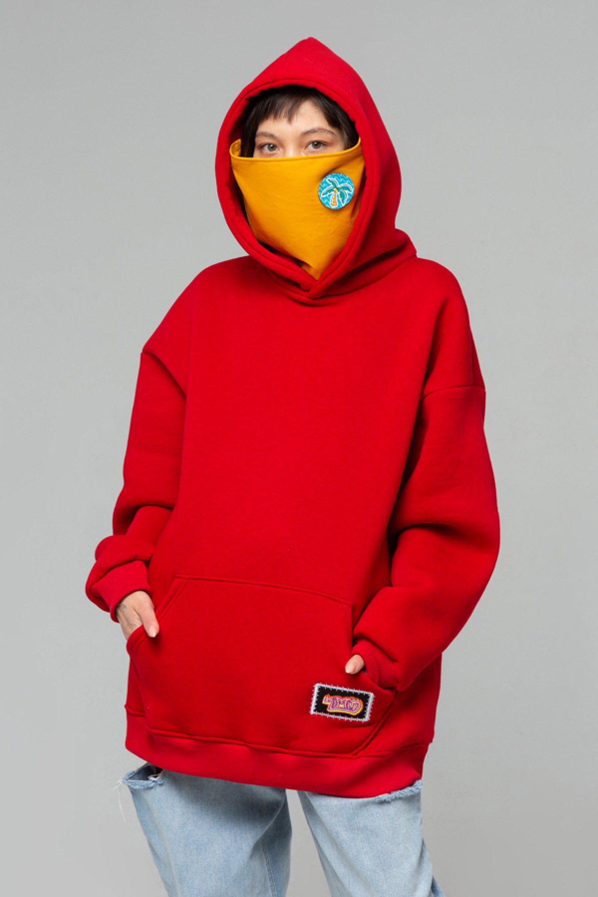 RED Hoodie and Corrica Mask — фото 9