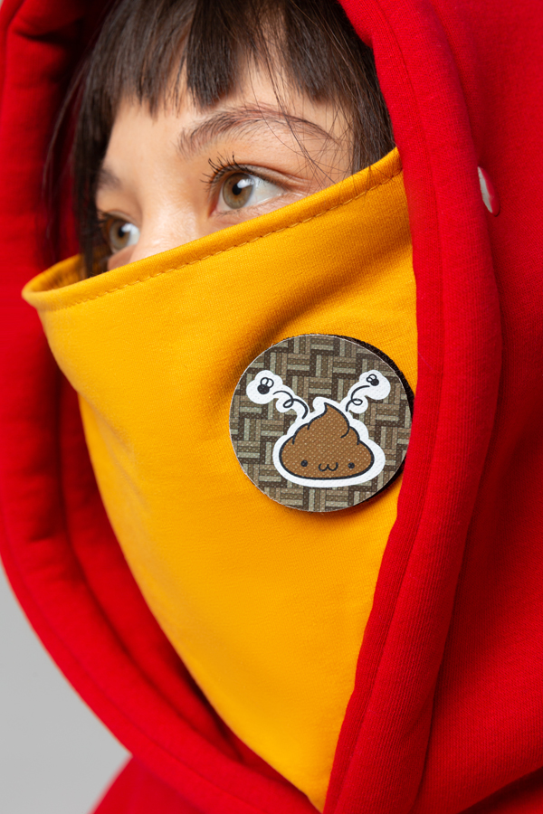 RED Hoodie and Corrica Mask   Магазин Толстовок !Limiti - Hoodies with Emoji stickers
