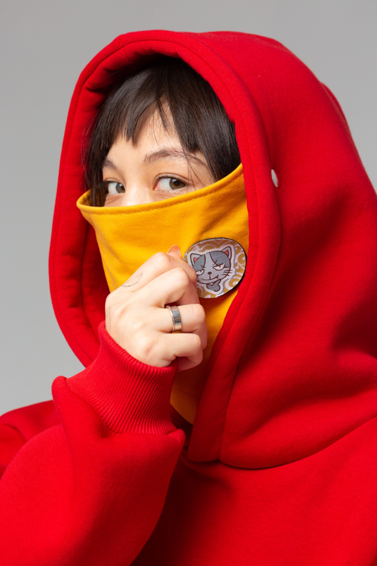RED Hoodie and Corrica Mask — фото 12