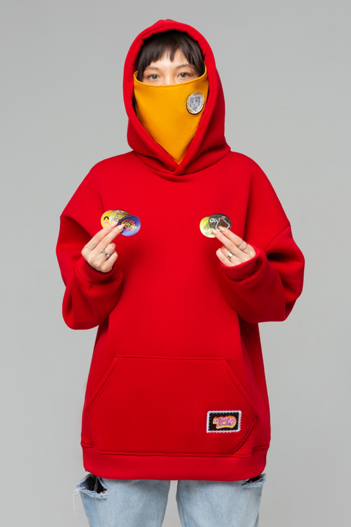 RED Hoodie and Corrica Mask — фото 13