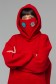 !LIMITI - Exclusive RED Hoodie with mask and DOBLE Sticker's pack   Магазин Толстовок !Limiti - Hoodies with Emoji stickers