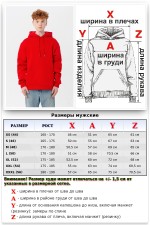 Мужская худи красная с капюшоном премиум качества 360гр/м.кв   Магазин Толстовок Premium Hoodie Man