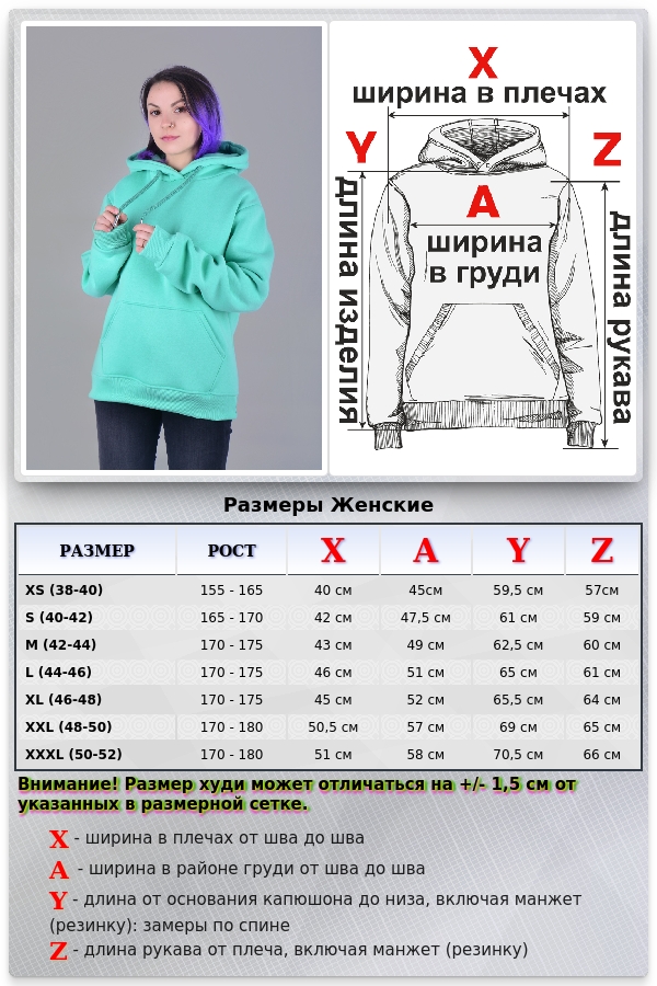 Женская худи с капюшоном премиум цвет Аквамарин   Магазин Толстовок Premium Hoodie Woman