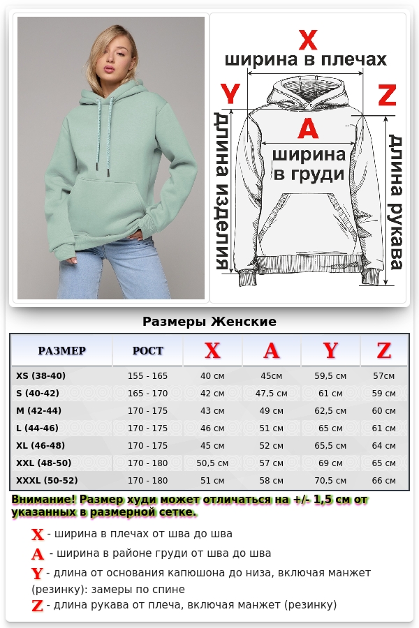 Женская худи с капюшоном премиум цвет тиффани (светло-мятный)   Магазин Толстовок Premium Hoodie Woman