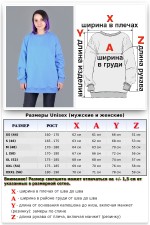 Свитшот оверсайз голубой демисезонный без начёса   Магазин Толстовок Свитшот оверсайз петельный UNISEX