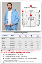 Мужская голубая премиум худи  на молнии   Магазин Толстовок Зип худи мужские премиум