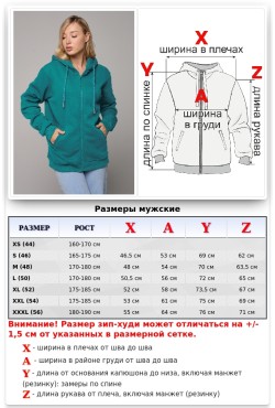 Изумрудная худи на молнии женская премиум