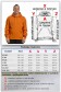 Orange Hoodie Man Classic Мужская оранжевая толстовка худи классическая 320гр/м.кв   Магазин Толстовок Мужские классические толстовки 