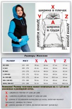 Turquoise-Black Hoodie Classic  - Черно-бирюзовая худи двухцветное   Магазин Толстовок Женская классические худи