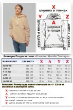 Подростковое худи премиум качества цвет кремовый бежевый (на мальчика)   Магазин Толстовок Подростковые Худи Премиум / Premium Teenage Hoodie