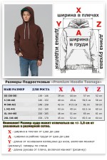 Подростковое худи премиум качества коричневого цвета (на мальчика)   Магазин Толстовок Подростковые Худи Премиум / Premium Teenage Hoodie