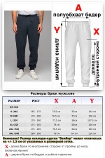 Мужские спортивные брюки графитовые  утепленные зимние 330гр   Магазин Толстовок Теплые спортивные брюки с начесом МУЖСКИЕ