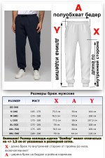 Мужские спортивные брюки темно-синие утепленные зимние 330гр   Магазин Толстовок Теплые спортивные брюки с начесом МУЖСКИЕ