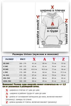 Худи варенка оверсайз, цвет синий женская