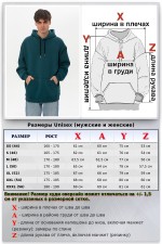 Оверсайз худи унисекс цвет Морская глубина   Магазин Толстовок OVERSIZE Hoodie Man / Мужские Худи Оверсайз