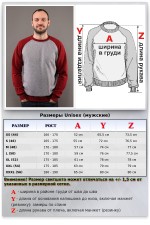 Мужской свитшот реглан серый с бордовым рукавом утепленный   Магазин Толстовок Все худи толстовки свитшоты больших размеров