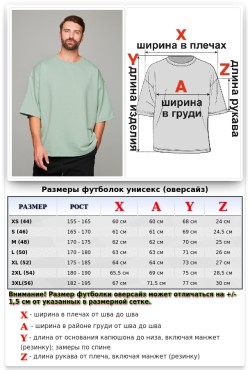 Футболка оверсайз Ниагара мужская