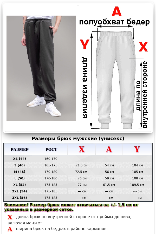 Мужские спортивные брюки графитовые демисезонные 320 гр/м   Магазин Толстовок Спортивные брюки мужские демисезонные с резинкой снизу