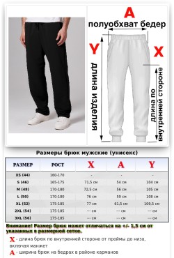 Мужские плотные спортивные брюки демисезонные basic черный цвет