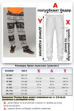 Мужские плотные спортивные брюки демисезонные/зимние basic с принтом Олени   Магазин Толстовок Спортивные брюки мужские демисезонные с подгибом снизу BASIC