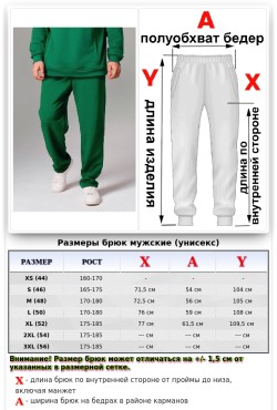 Мужские плотные спортивные брюки демисезонные basic ярко-зеленые