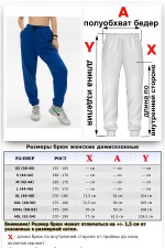 Женские спортивные брюки демисезонные ярко-синие (василек)   Магазин Толстовок Женские спортивные брюки демисезонные demi season (весна осень)