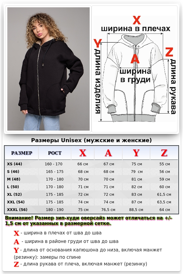 Худи оверсайз на молнии женские Зип-худи оверсайз черная женская (унисекс) 23 Зип-худи оверсайз черная женская (унисекс) Магазин Толстовок Худи оверсайз на молнии женские