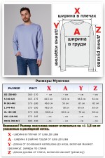 Мужской лонгслив классический трикотажный голубой   Магазин Толстовок Лонгсливы из кулирки базовые мужские