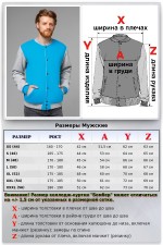 Бомбер бирюзовый мужской (унисекс) с серым рукавом   Магазин Толстовок Все худи толстовки свитшоты больших размеров