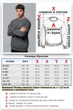 Мужской свитшот графитовый утепленный с начесом   Магазин Толстовок Зимние свитшоты с начесом 320 гр/м однотонные МУЖСКИЕ 