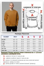 Мужской свитшот с начесом утепленный цвет кэмэл 320гр/м2   Магазин Толстовок Зимние свитшоты с начесом 320 гр/м однотонные МУЖСКИЕ 