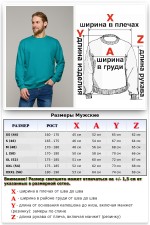 Мужской свитшот изумрудный классический без начеса петельный 320гр/м2   Магазин Толстовок Мужские Свитшоты Классика / Sweatshirts Classic Man