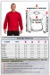 Мужской красный свитшот летний 230гр/м2   Магазин Толстовок Свитшот летний мужской классический (базовый)