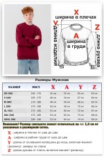 Мужской бордовый свитшот утепленный с начесом   Магазин Толстовок Зимние свитшоты с начесом 320 гр/м однотонные МУЖСКИЕ 