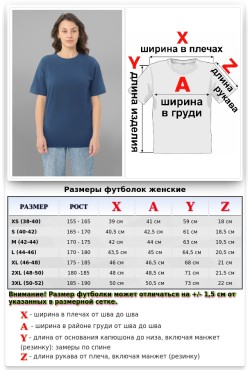 Индиго женская футболка Premium