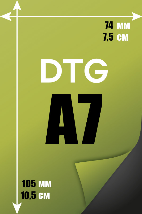 печать DTG а7 формат по одежде