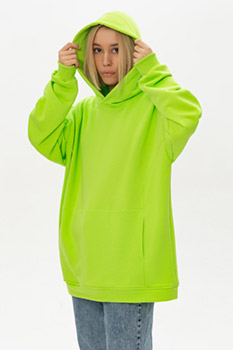 оптовая продажа худи оверсайз весенне-осенние на петле пошив под заказ